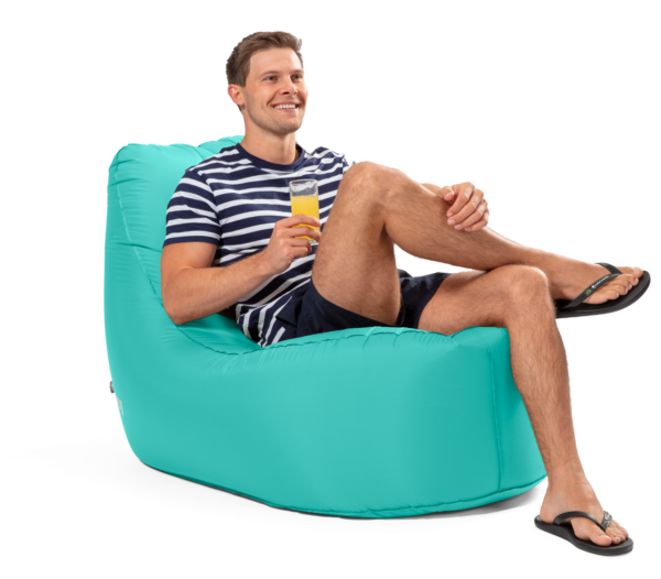 Mr. E-ZY - Chair - Sea Green model chilling